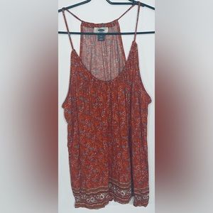 EUC Old Navy women’s floral halter top